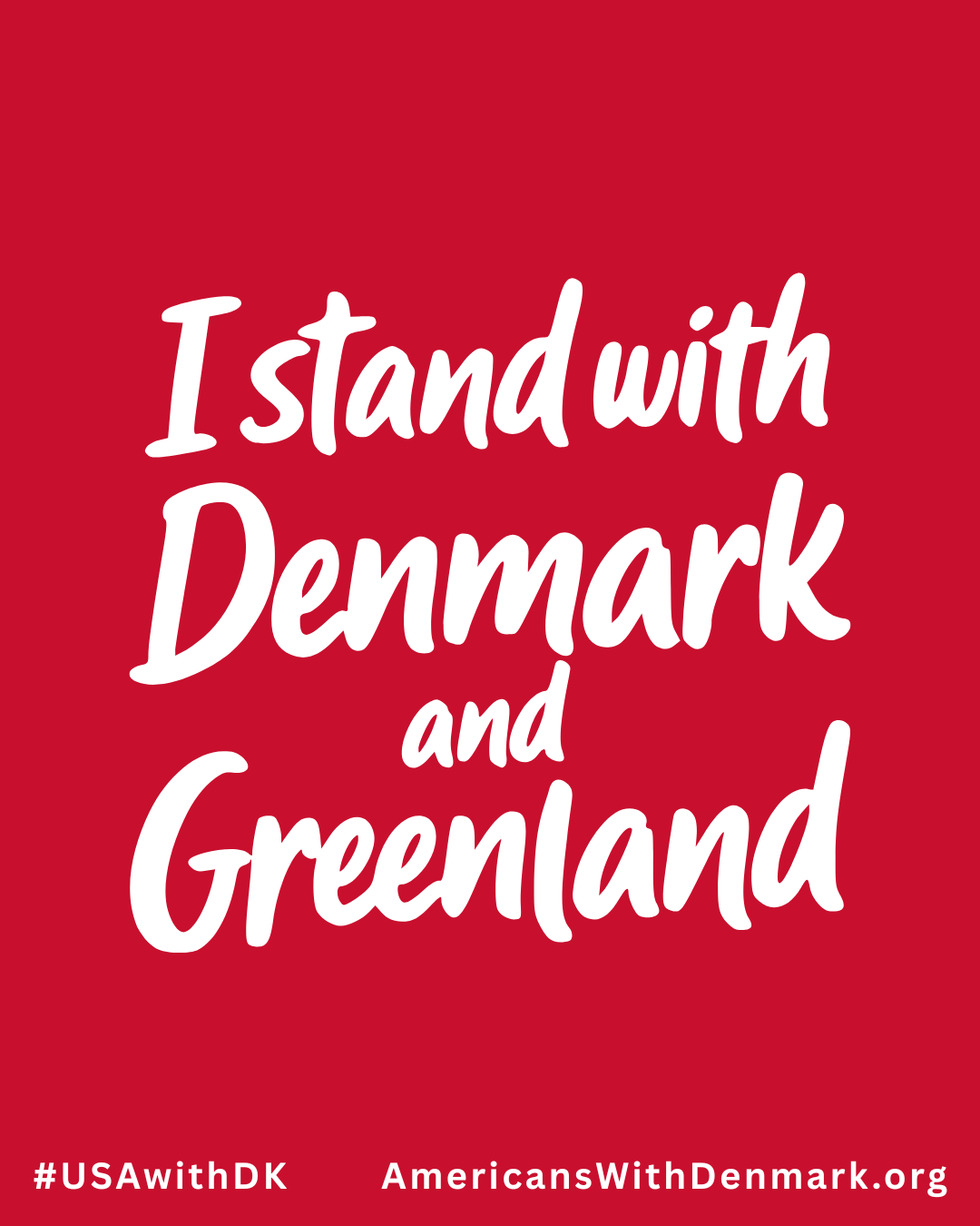 I stand with Denmark and Greenland 1