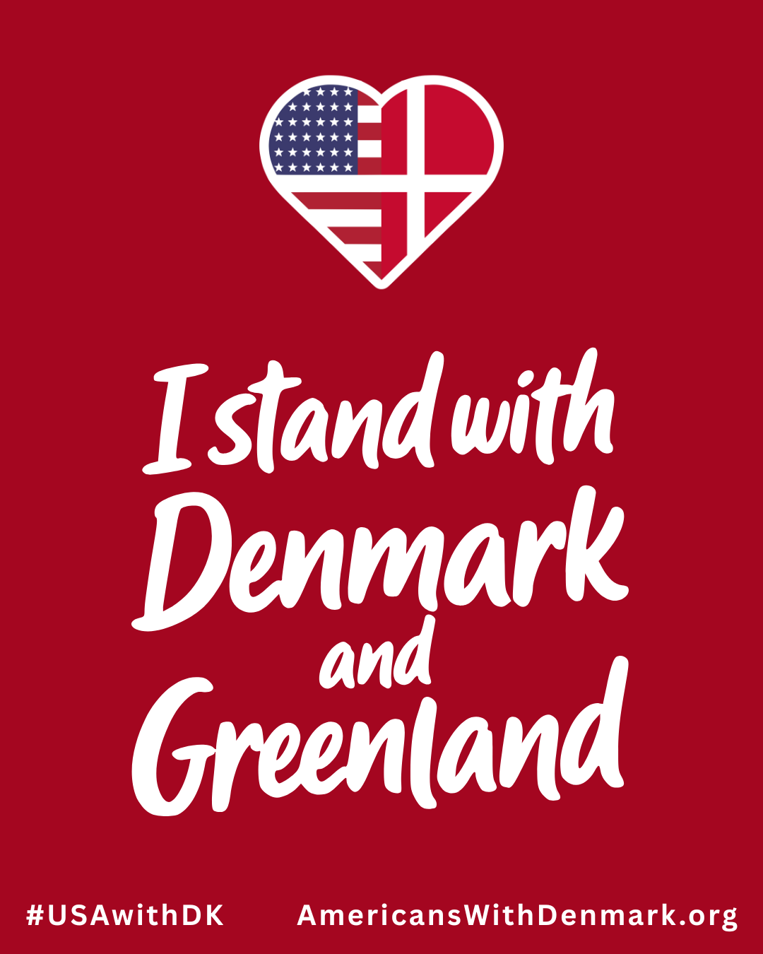 I stand with Denmark and Greenland 2