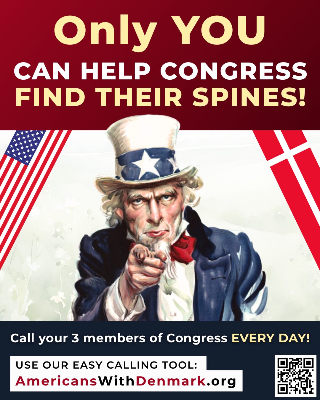 Only you can help Congress find their spines 1
